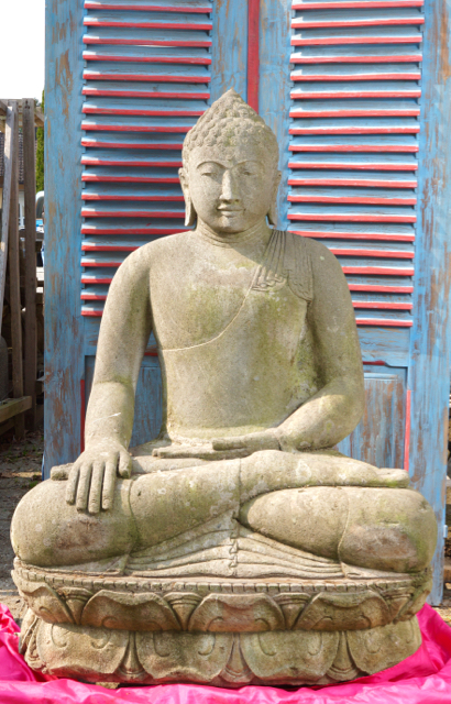 Monsoon Buddhaskulptur für den Garten 120 cm