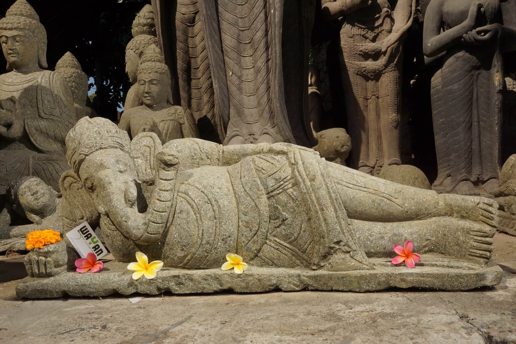 Ganesha Elefanten- gott-Skulpturen