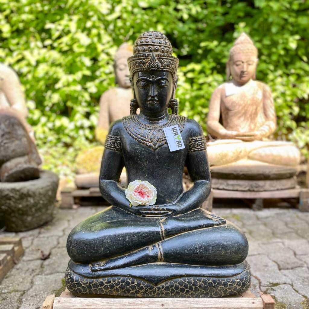 Echter Kaschmir Buddha 81 cm
