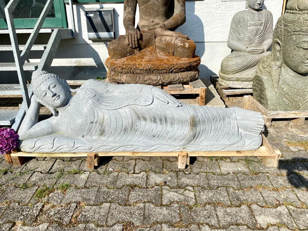 großer liegender Buddha 180 cm