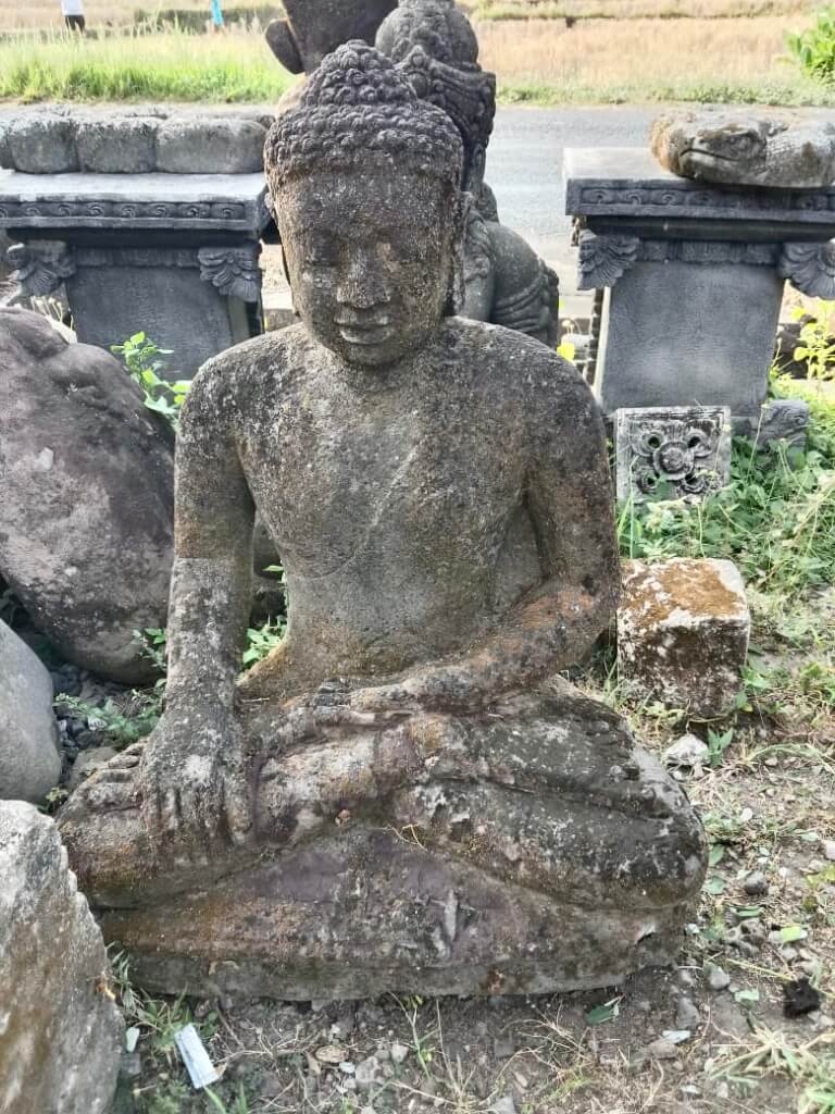 Monsoon Buddha Steinfigur 80 cm