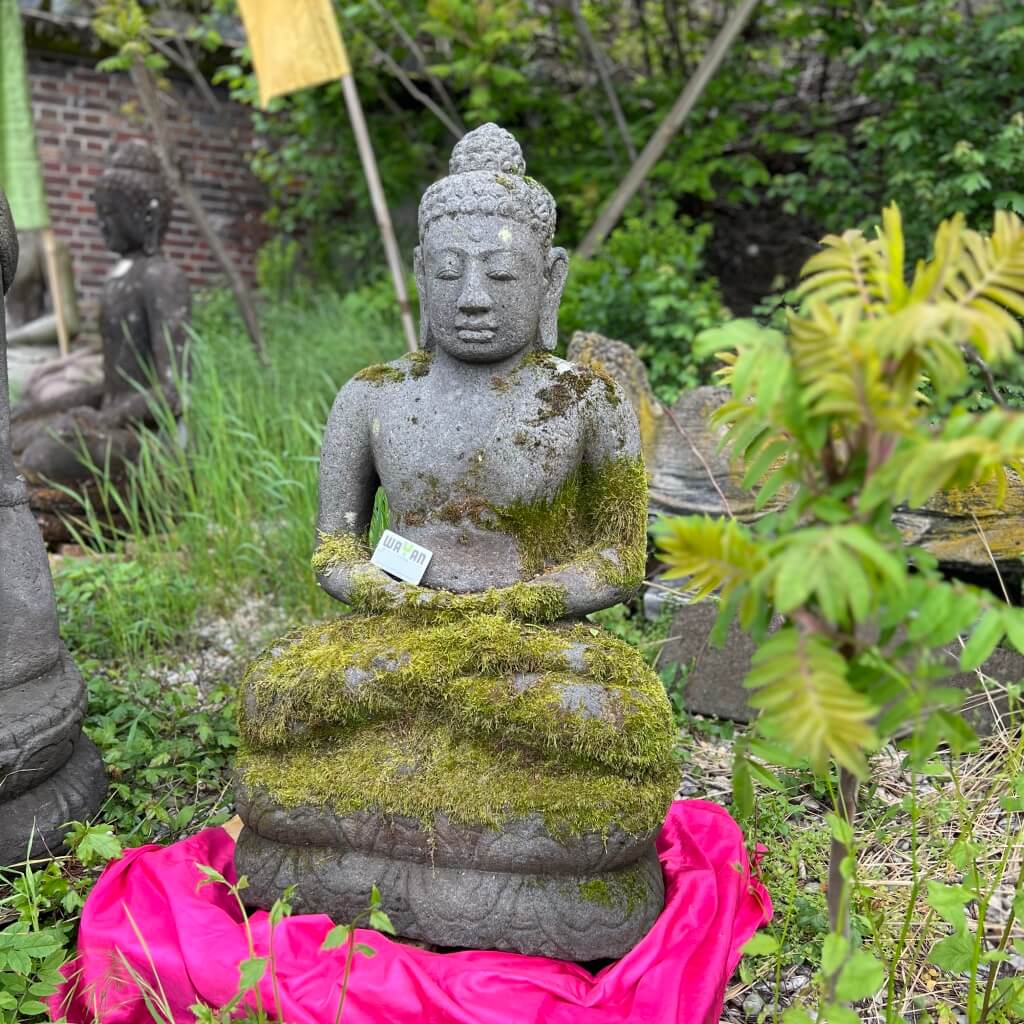 Monsoon Buddha Steinfigur 105 cm