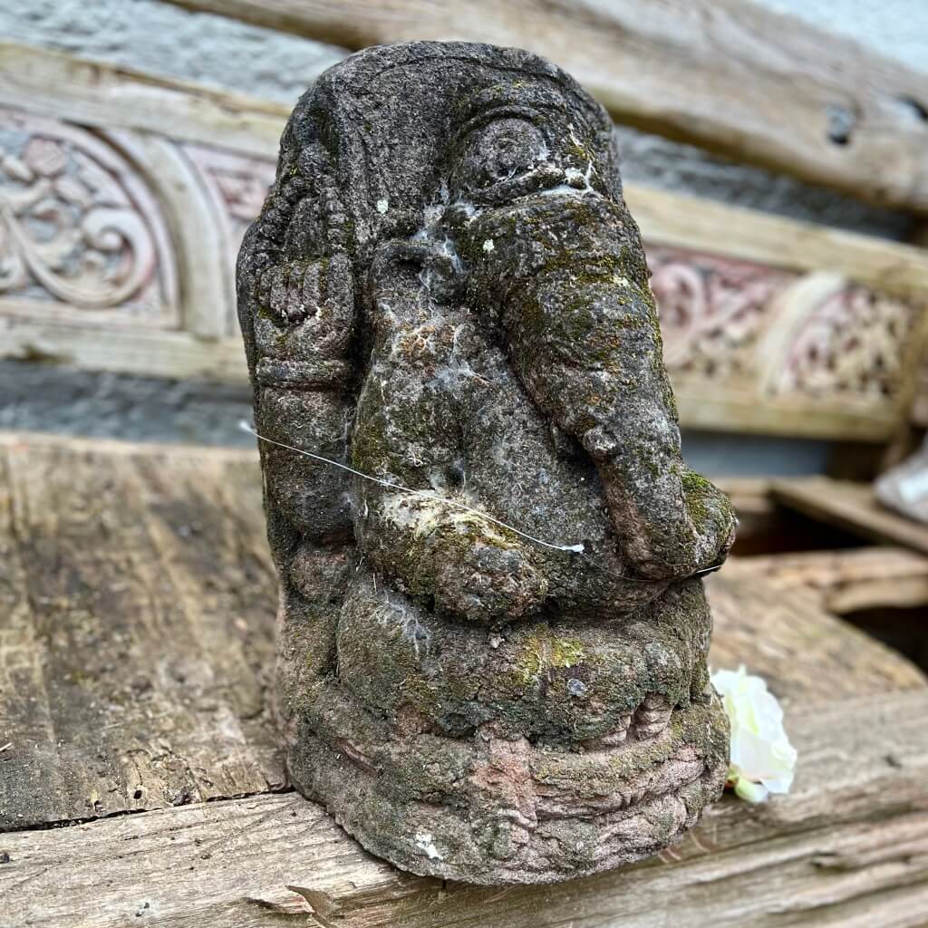 Ganesha mit Monsoonfinish 50 cm