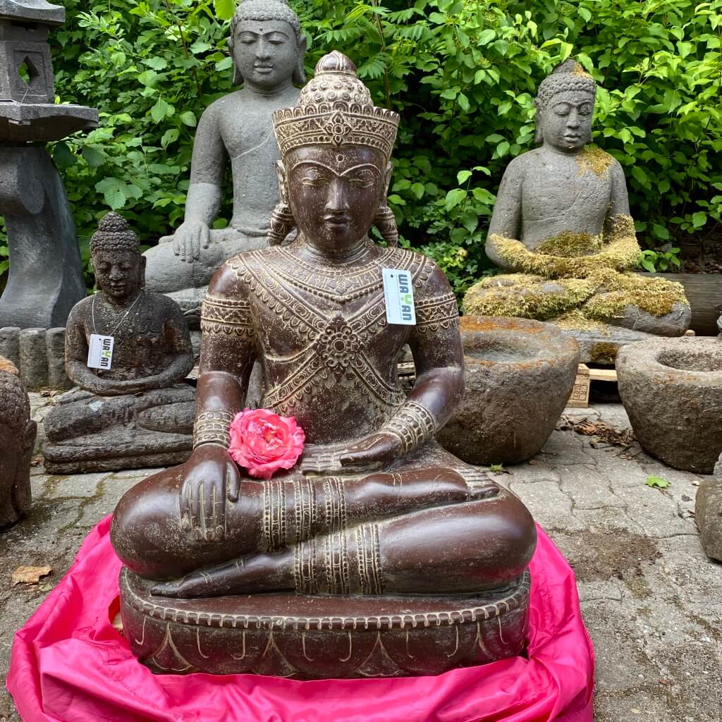 Echter Kaschmir Buddha 80 cm