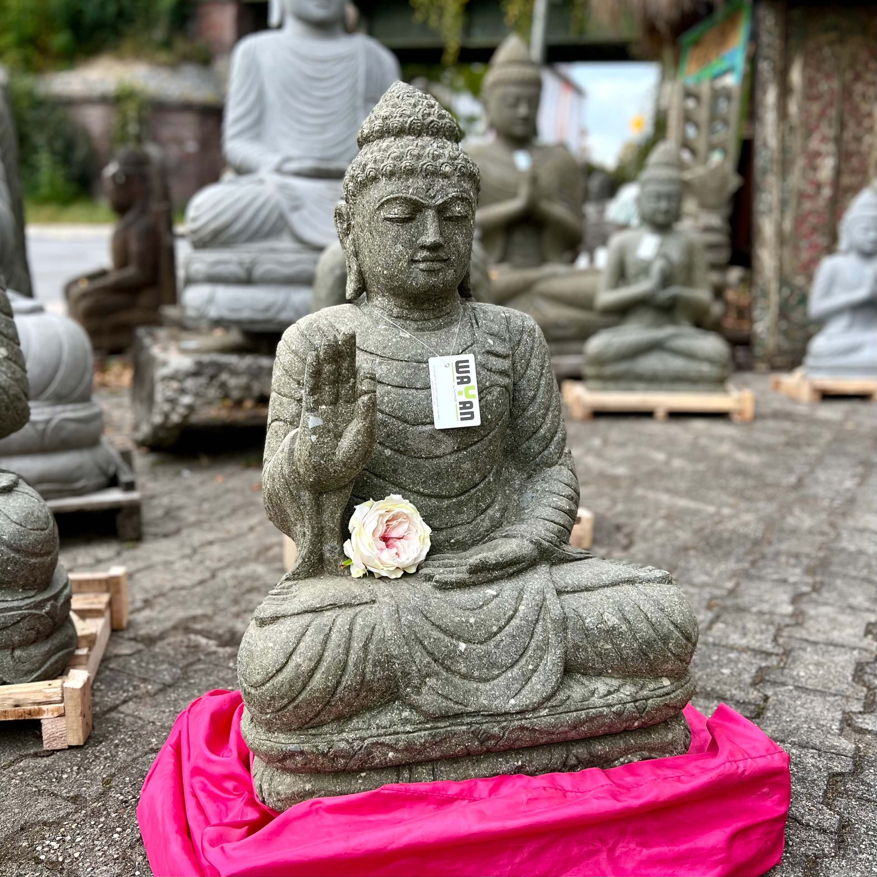 Buddha in der Gewährungsgeste 81 cm