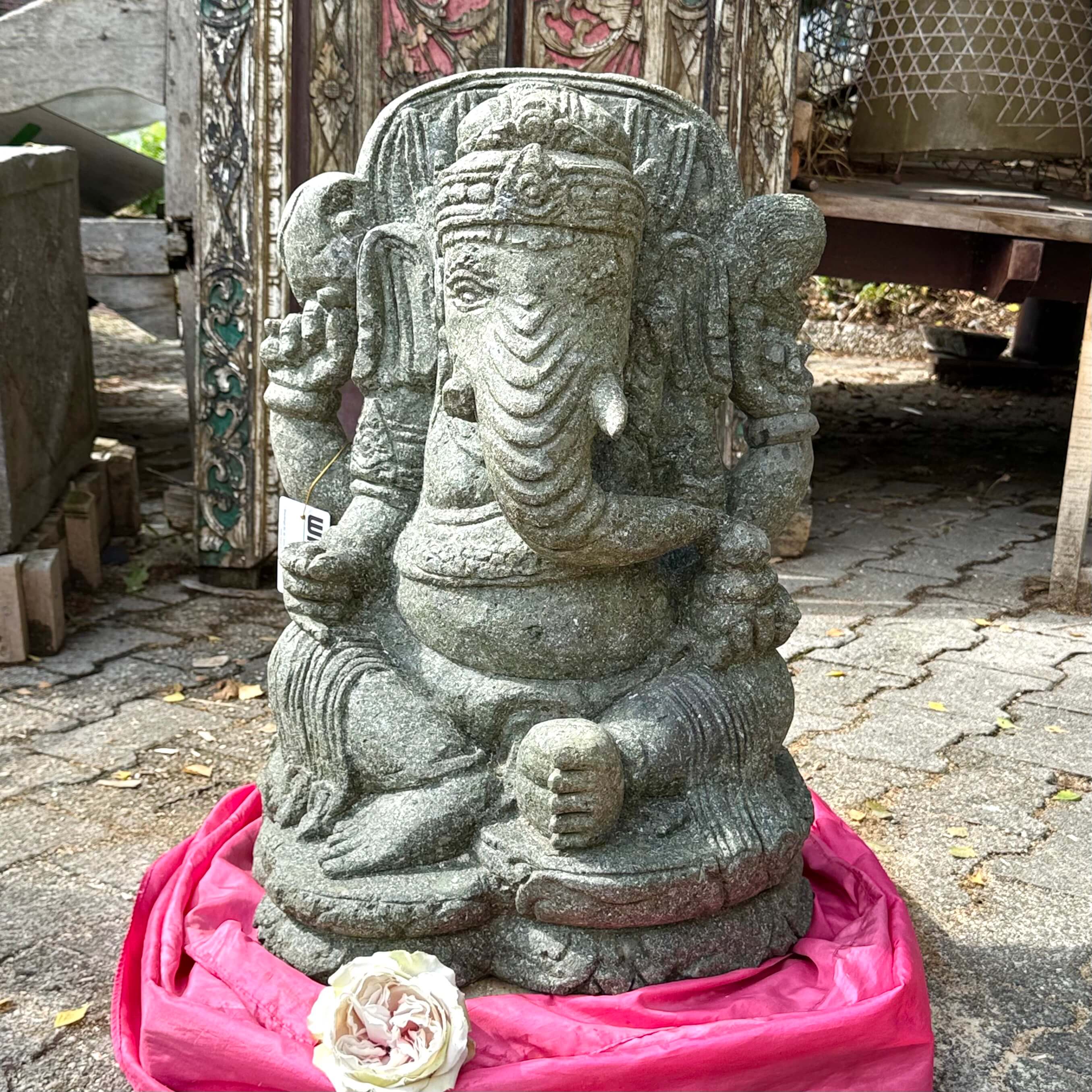 Ganesha mit Sonnenmandala 63 cm