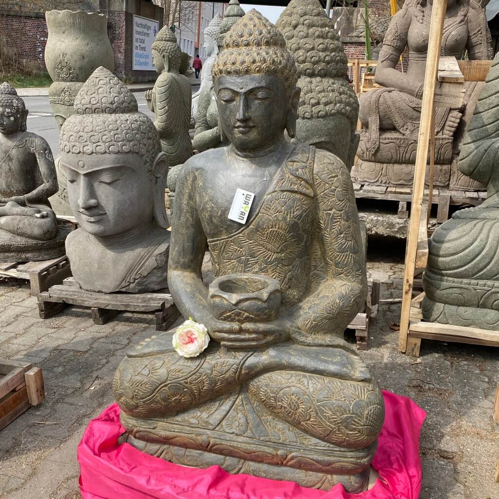 perfekter Batik Buddha  123 cm