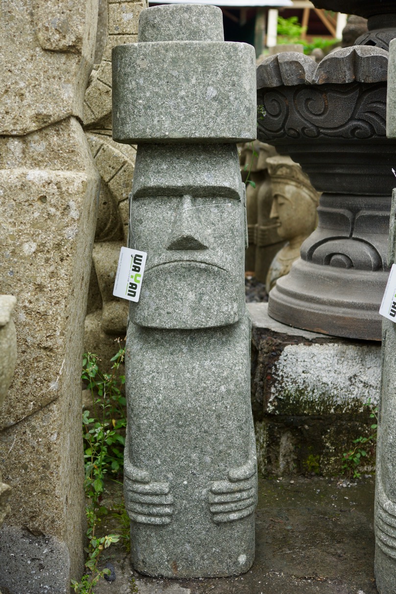 Moai Osterinselfigur Tiki 120 cm
