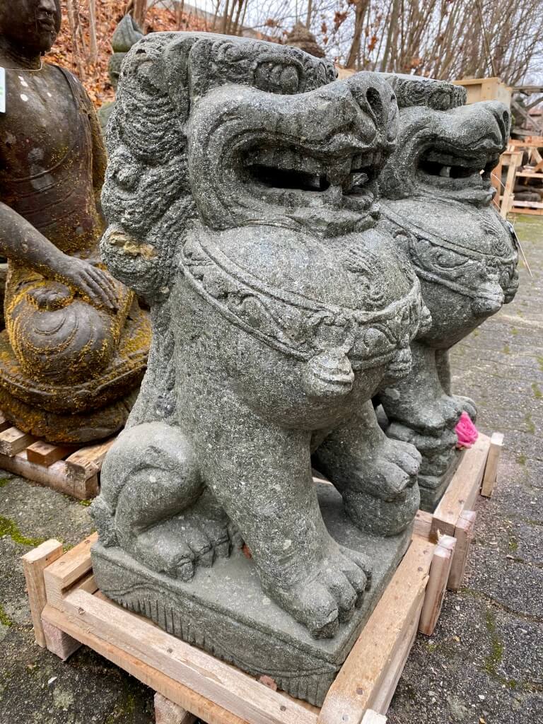 Tempelwächter Löwenpaar  53 cm