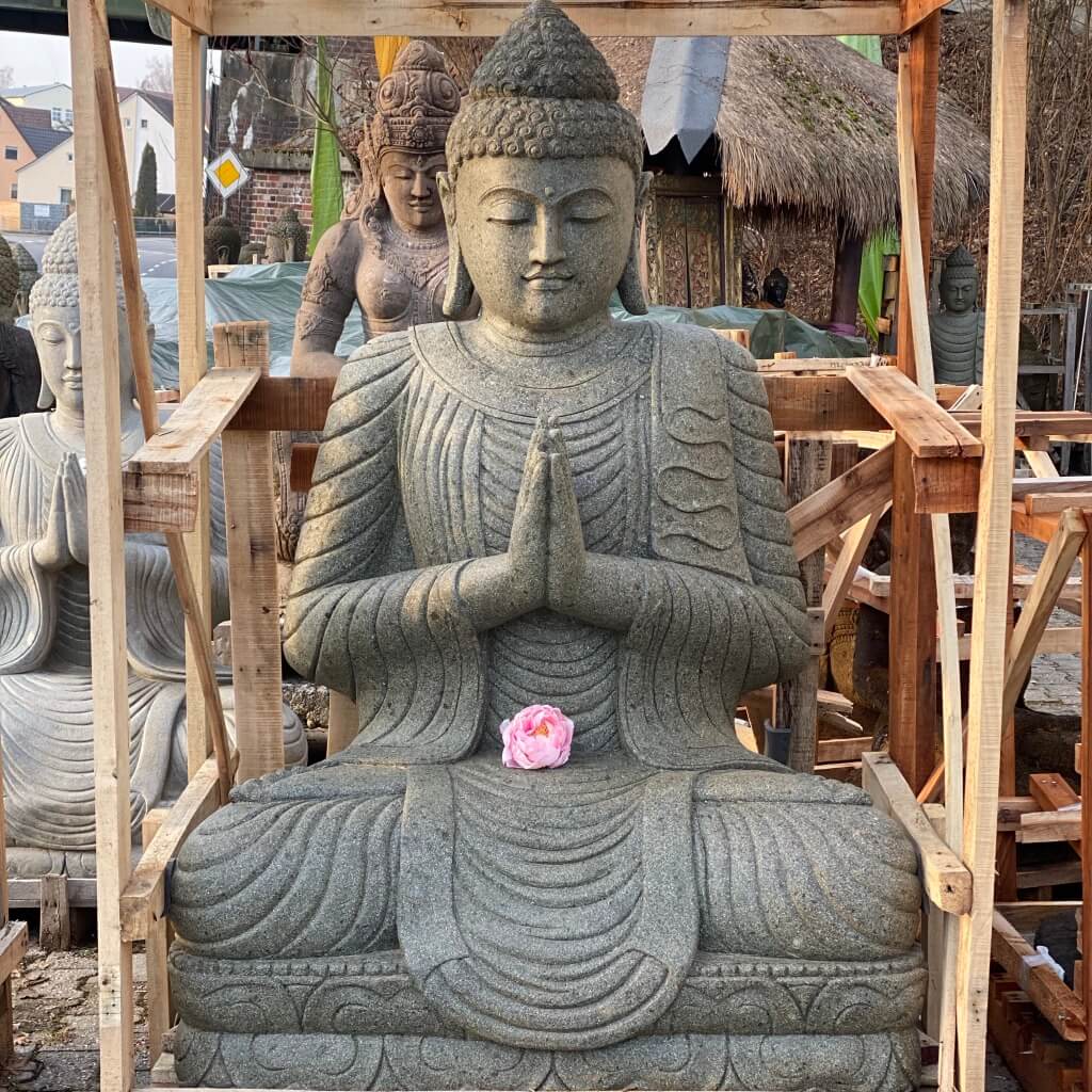 Großer, mächtiger Bali Buddha 182 cm