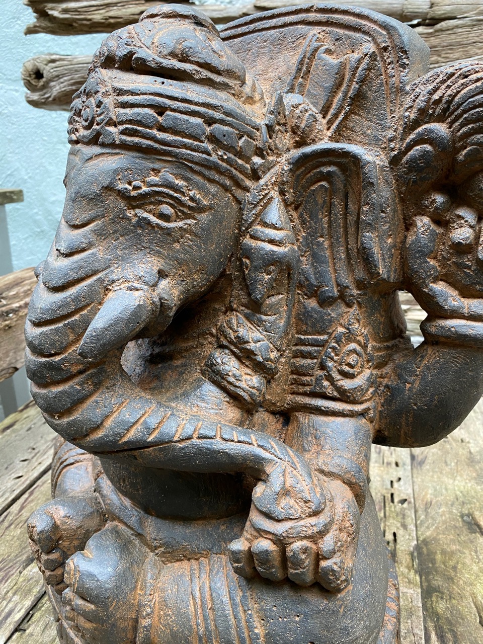 Ganesha Elefantengott Glücksbringer 54 cm