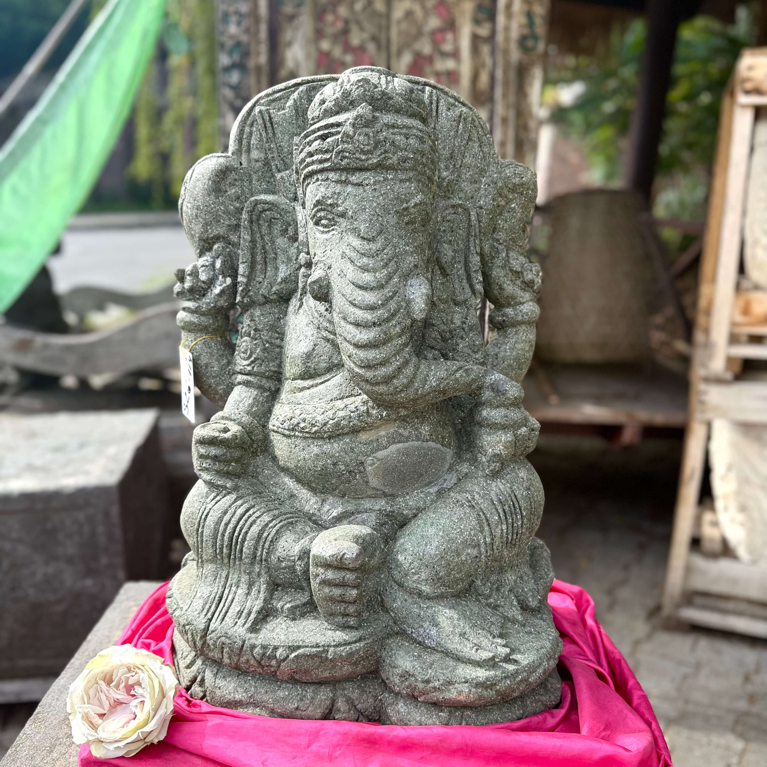 Ganesha Steinskulptur 64 cm