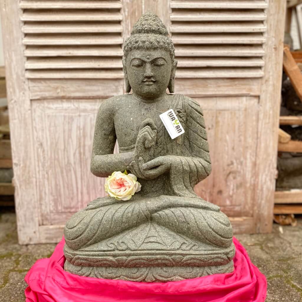 Buddha Steinstatue 82 cm