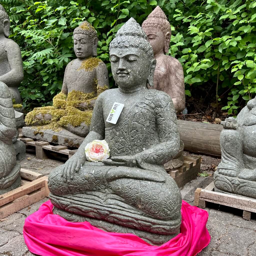 Buddha Statue Lotussitz 82 cm