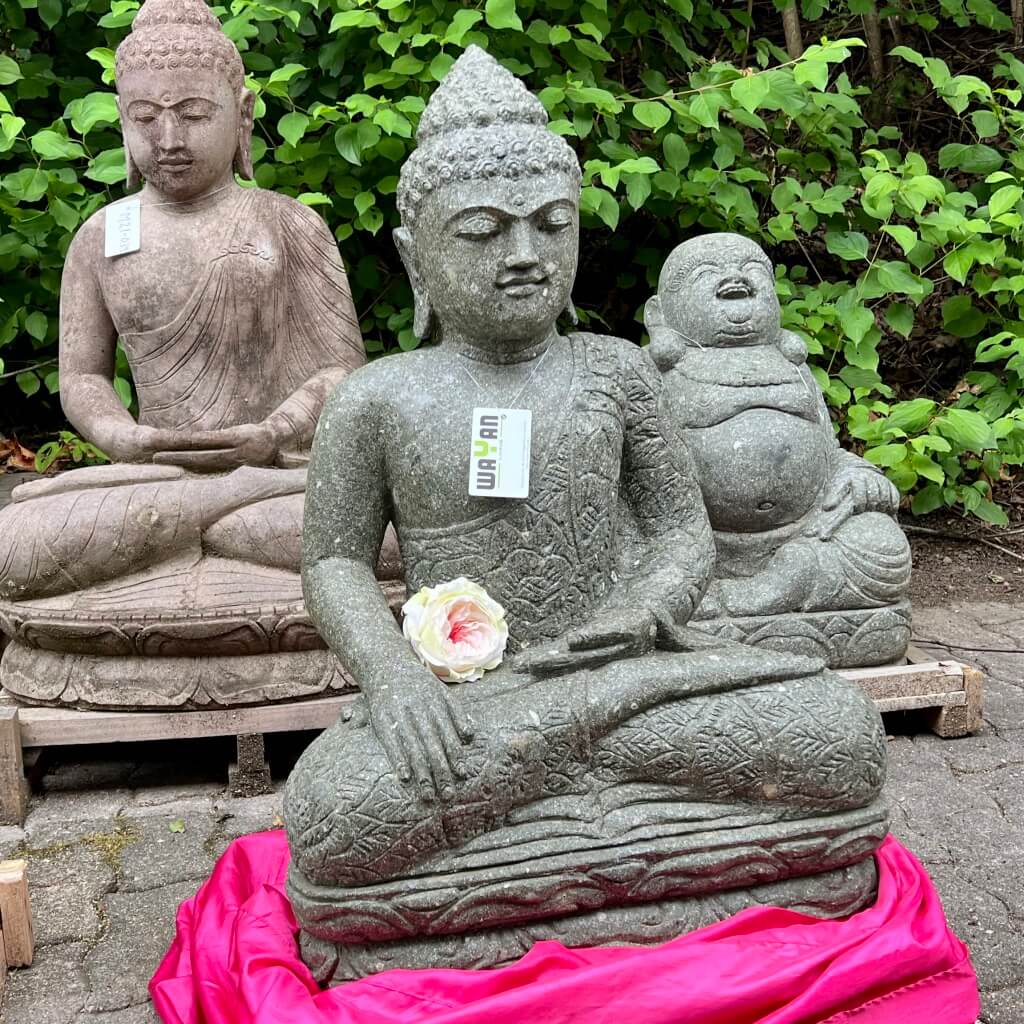 Buddha Statue Lotussitz 82 cm