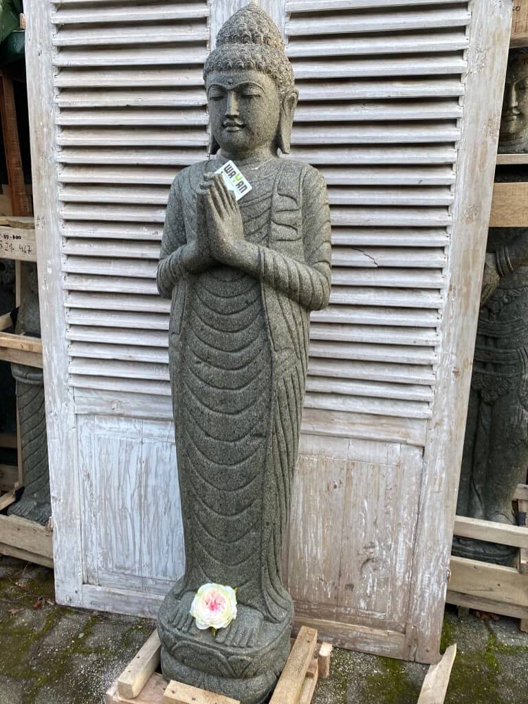 Buddhastatue in grüßender Position 152 cm